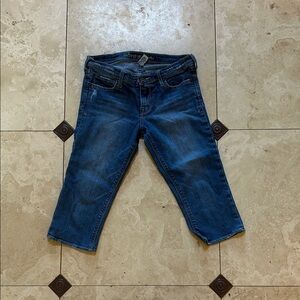 Abercrombie Kids Dark Blue Jeans Capris